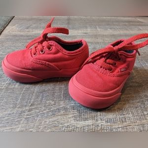 Vans baby shoes size 4